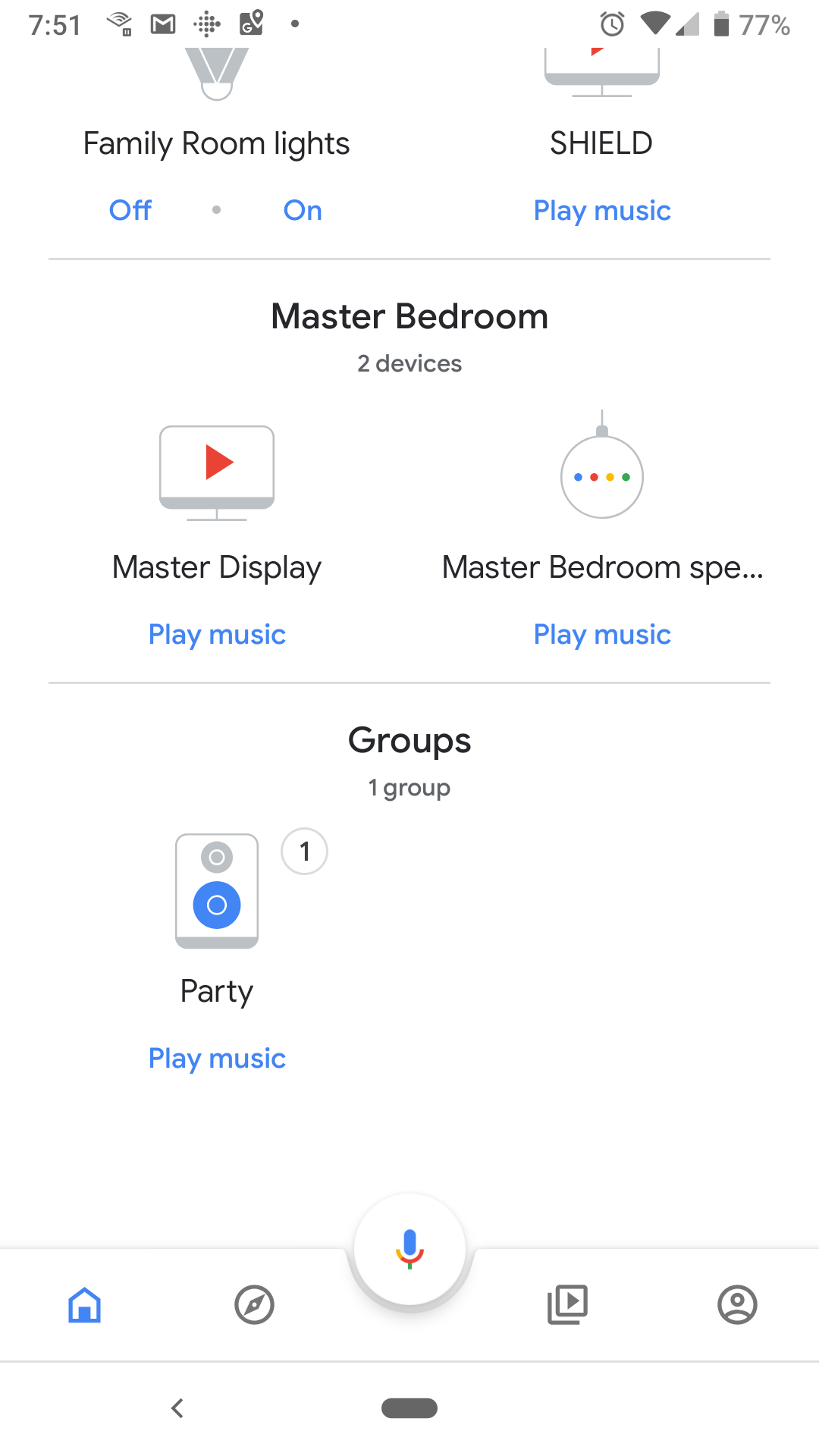 play music on multiple google home mini