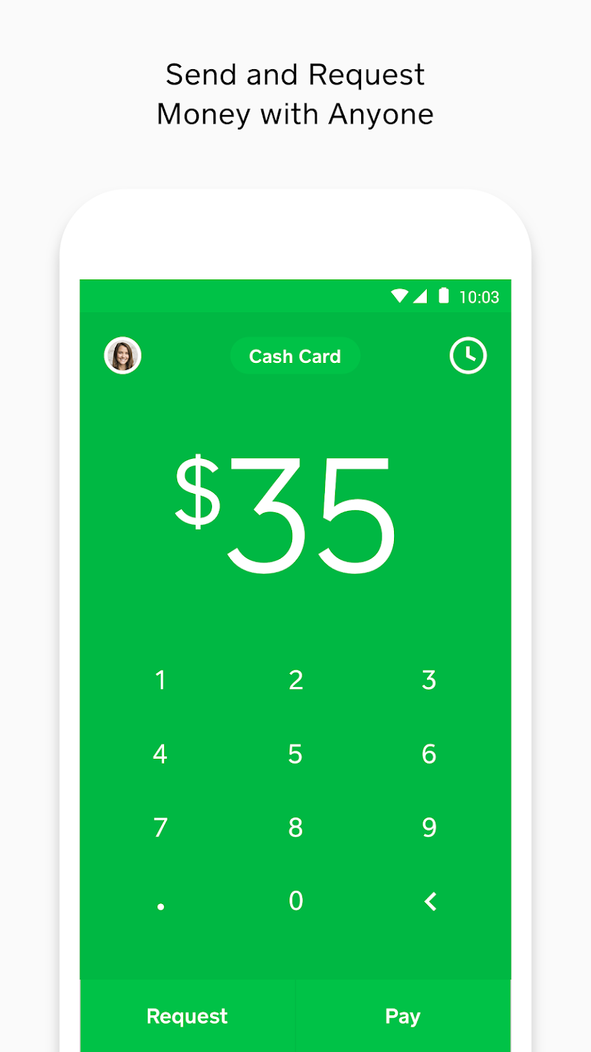 Cash app and debit card are a nice combo for modern banking