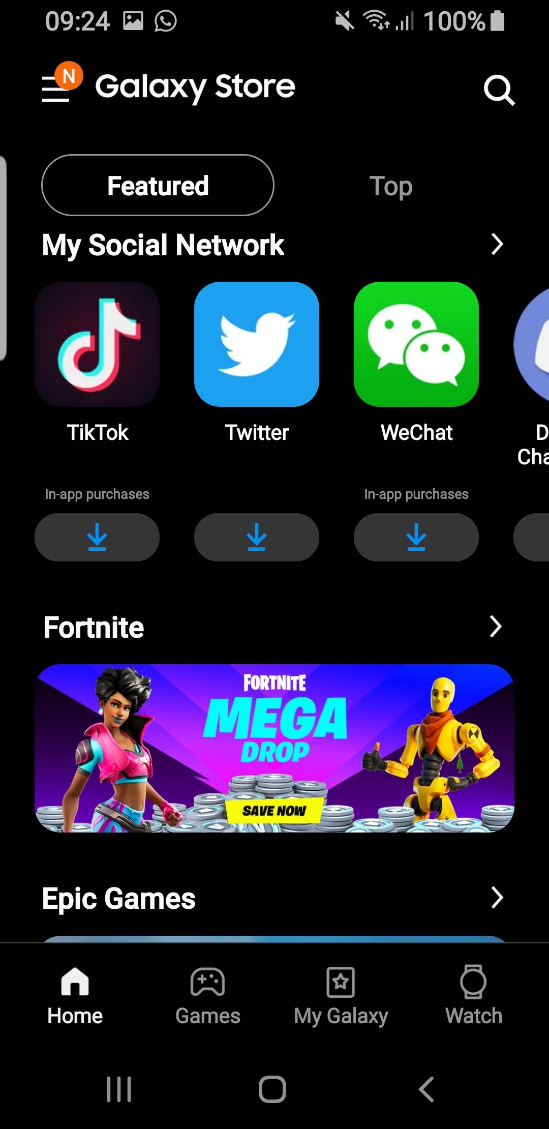 How to install Fortnite from the Samsung Galaxy Store