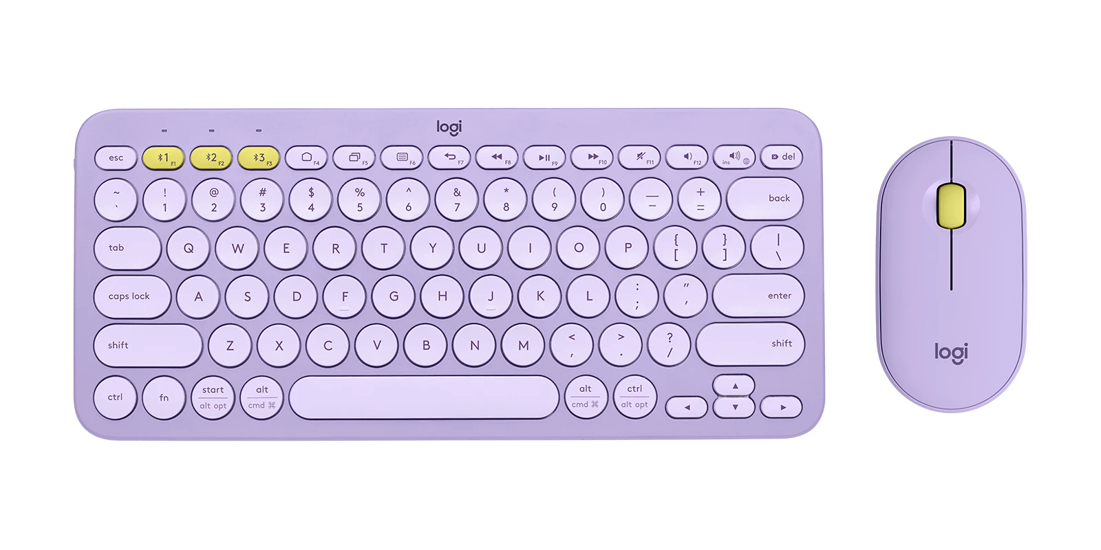 Logitech K380 Keyboard + Pebble Mouse