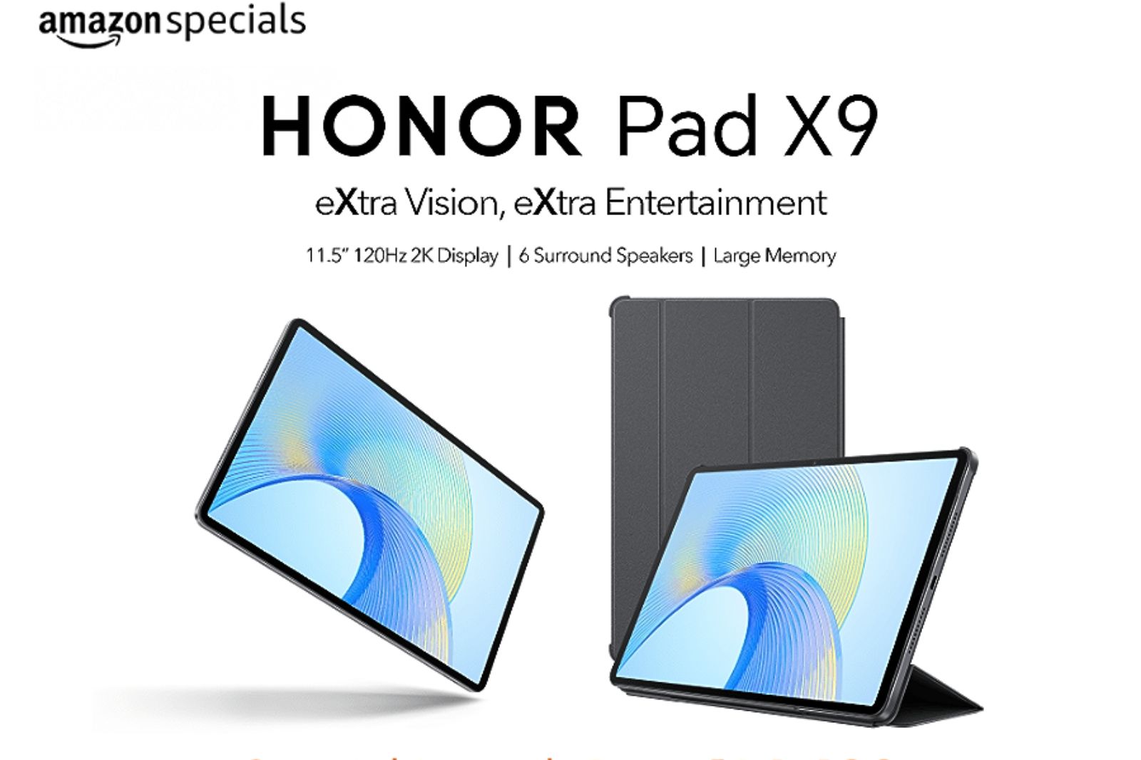 HONOR introduced the latest Pad X9 entry-level tablet